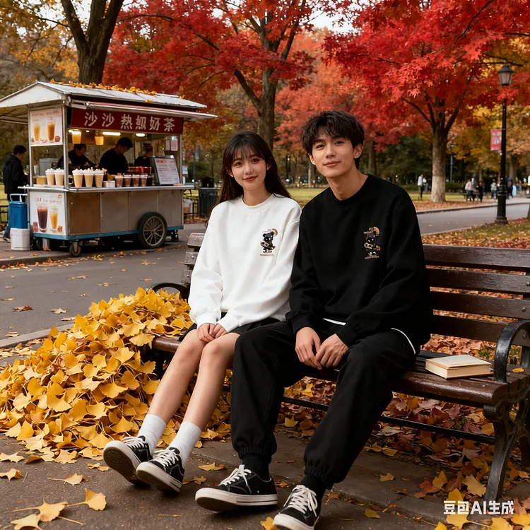 暴力熊男卫衣新款男装秋季爆款2025情侣同款轻奢痞帅长袖上衣商品图