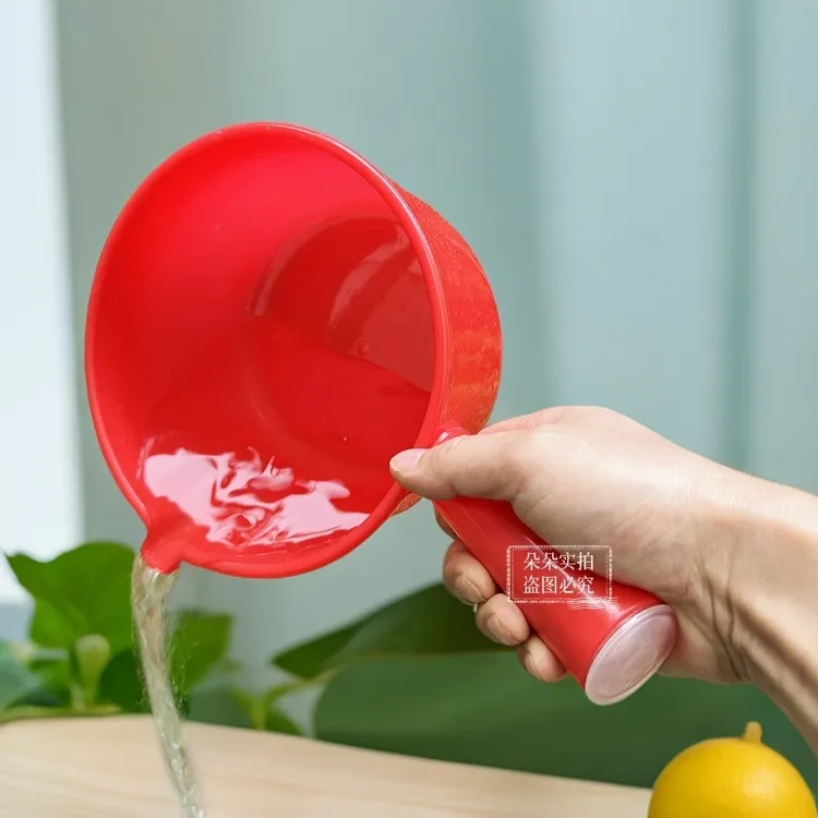 家用水瓢加厚熟胶塑料特厚水勺农用浇水淋菜大号水舀子浇花水勺子