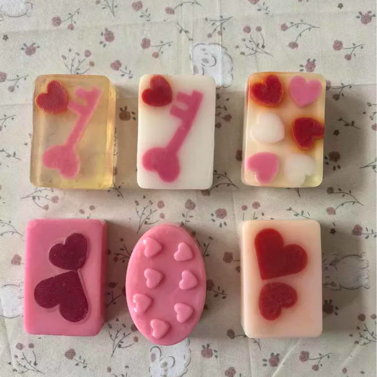 【双十一拍一发五】爱心情侣精油沐浴皂