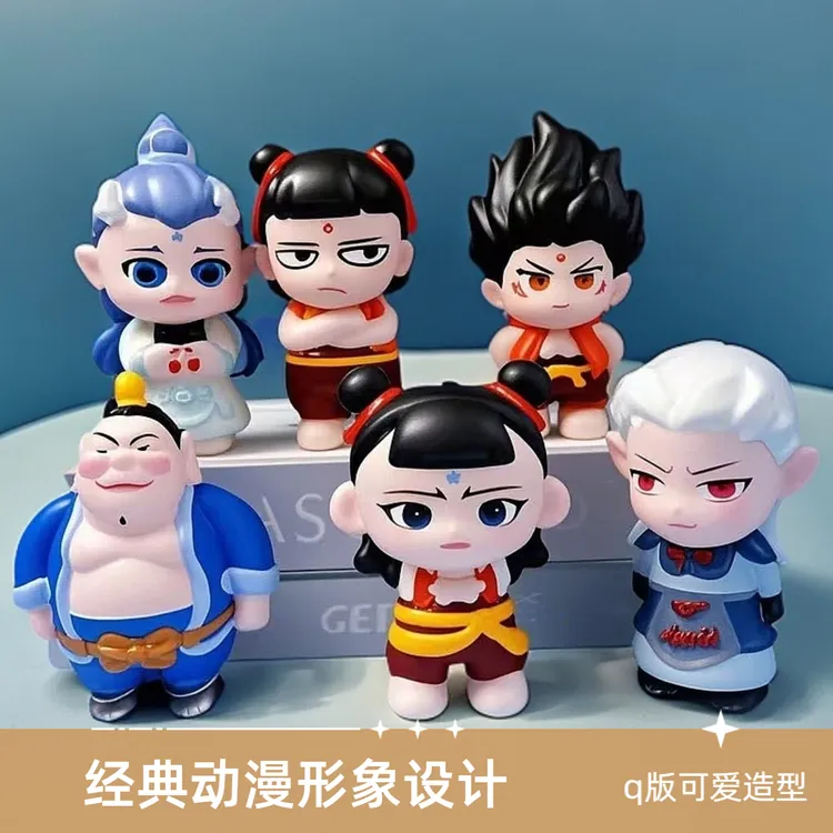 哪吒2周边爆款解压玩具捏捏乐哪吒敖丙太乙真人仿真PU公仔慢回弹