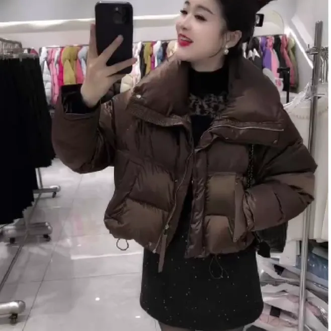 2024冬季新款时尚女装网红潮流气质靓丽漂亮休闲短款外套G