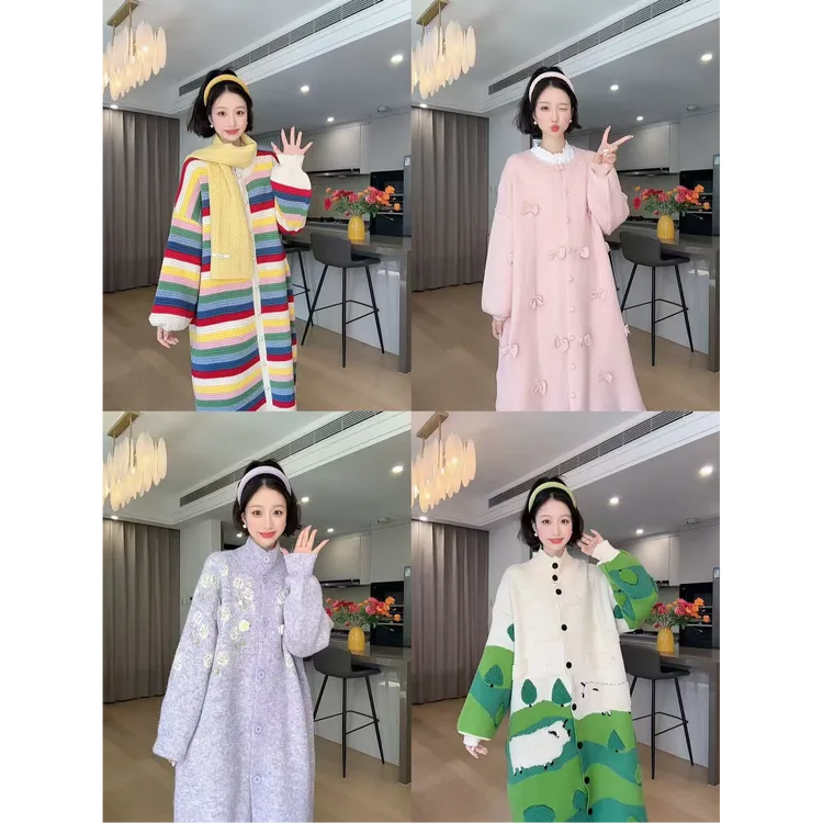 小玉推荐《编码601-700》新款毛衣外套裙