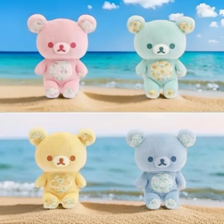 正品san-x轻松熊银座限定春夏秋冬四季系列玩偶生日礼物女生全套