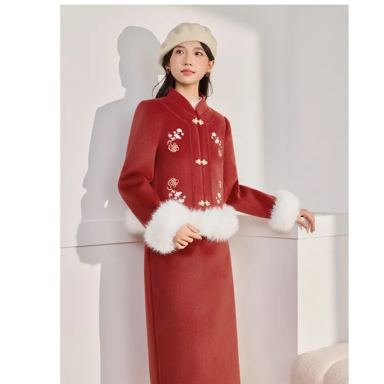 IEF/爱依服2025冬新款新中式国风气质感百搭显瘦套装