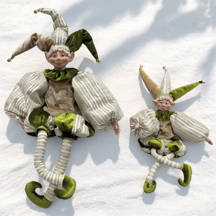 中古玩偶轻奢三顶帽大精灵洛恒优品布艺玩偶家居客厅办公室摆件