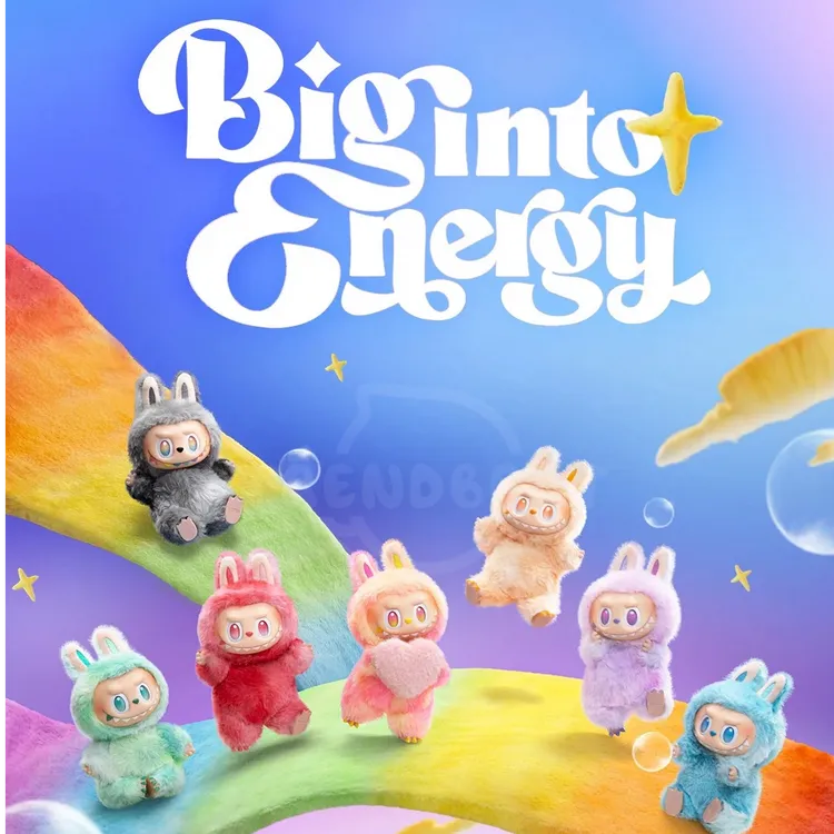 现货泡泡马特3.0三前方高能系列搪胶毛绒盲盒 