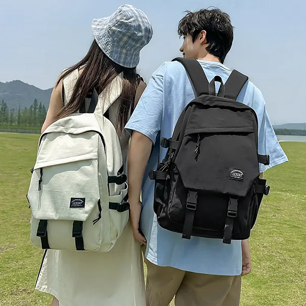 双肩包女士短途轻便大容量旅行背包户外旅游登山电脑包大学生书包