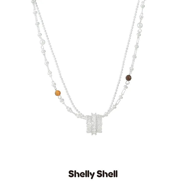 Shelly Shell 铜合金项链 星泊项链 小众设计时尚