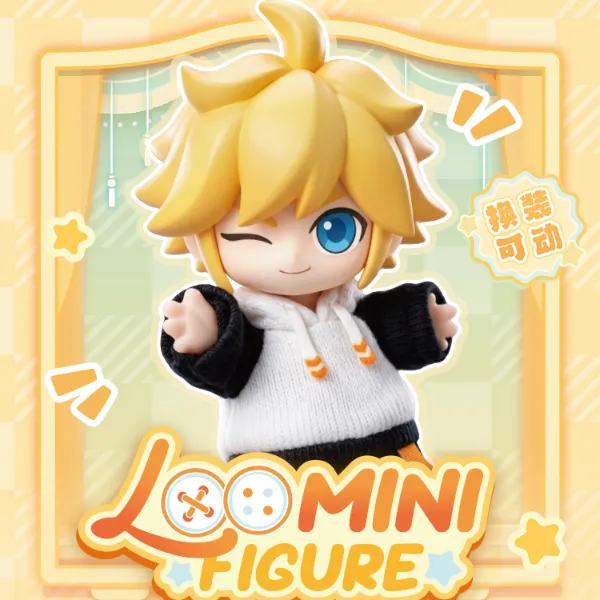 达人带货森罗万象《凹凸世界》Loomini figure换装可动人偶系列盲盒