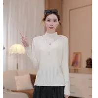 【新款上新】马克华菲女装秋冬安迪绒纹理针织衫F53004A645