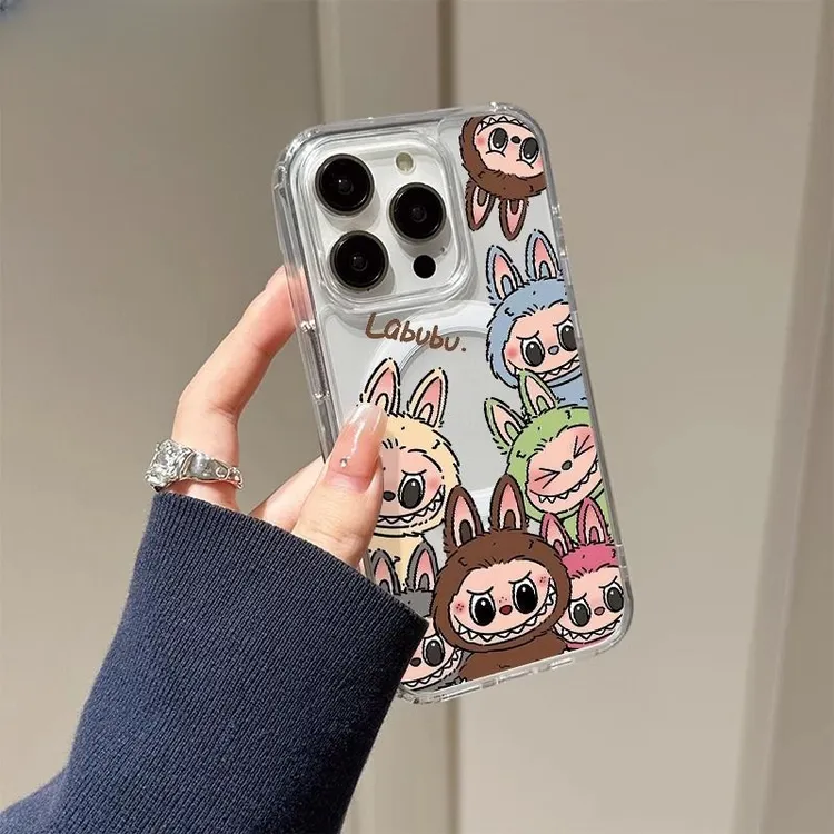 适用于magsafe磁吸iPhone16手机壳15promax苹果14透明13拉布布12
