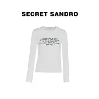【字母T】【多娜&Secret Sandro粉丝专享】 T恤 T25280010N