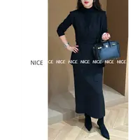 NICE【黑曜】慵懒风气质名媛时尚减龄套装时尚百搭小香