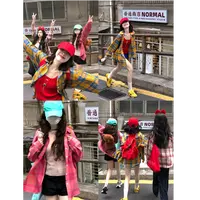 美式高级感格子衬衫女潮牌秋季2025新款复古宽松衬衣上衣时尚百搭