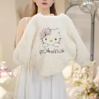 女童2025冬季新款韩版卡通刺绣加绒加厚百搭毛毛外套C23798