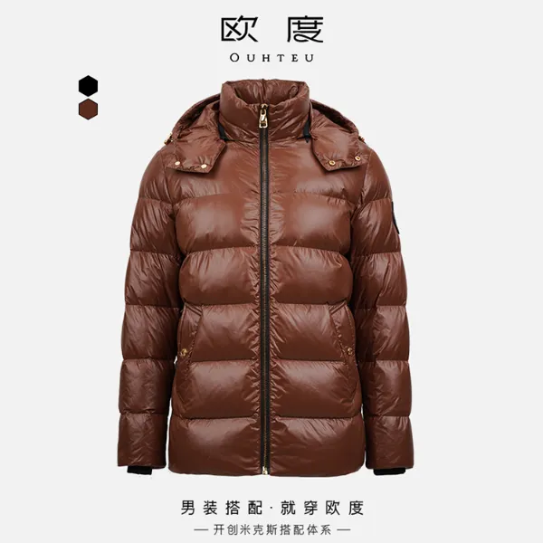 OUHTEU/欧度【加绒加厚】24冬季精致刺绣虎头徽章保暖多色7746