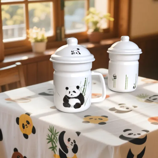 默认微瑕-油壶杯-红色-白色-灰色-米灰色-卡通图案