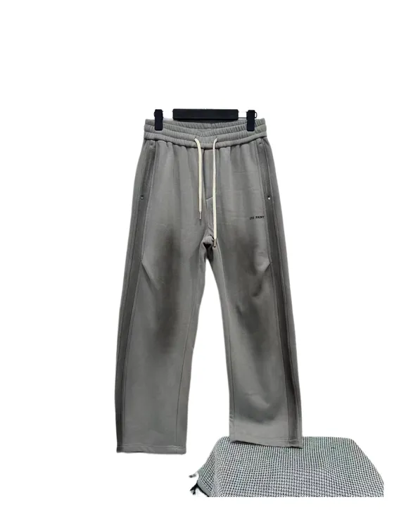 D  257807  男士  加绒  口袋  字母  松紧腰  休闲裤