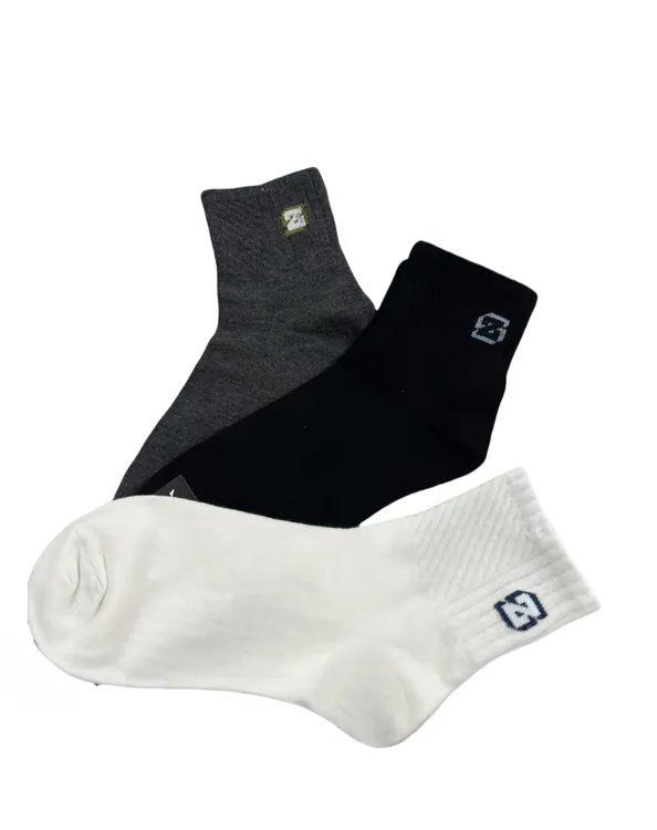 0097  男士  极简风  百搭  一包十双  舒适  字母  袜子