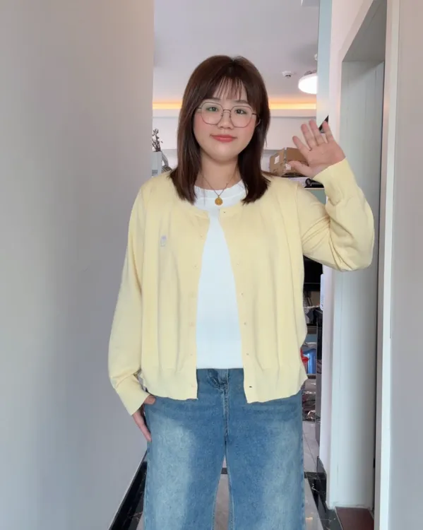 2025大码女装秋季新款假两件针织衫上衣3110
