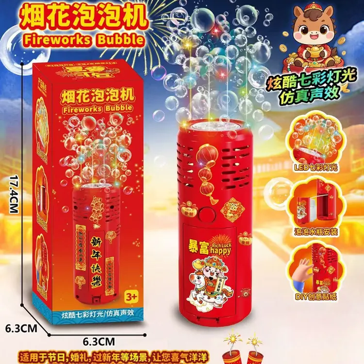 L2【超强电机!超高续航!品质保障!】元旦新年新款泡泡玩具科学实验商品图