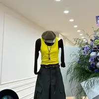 【元气焕彩】美式复古修身显瘦上衣-8236