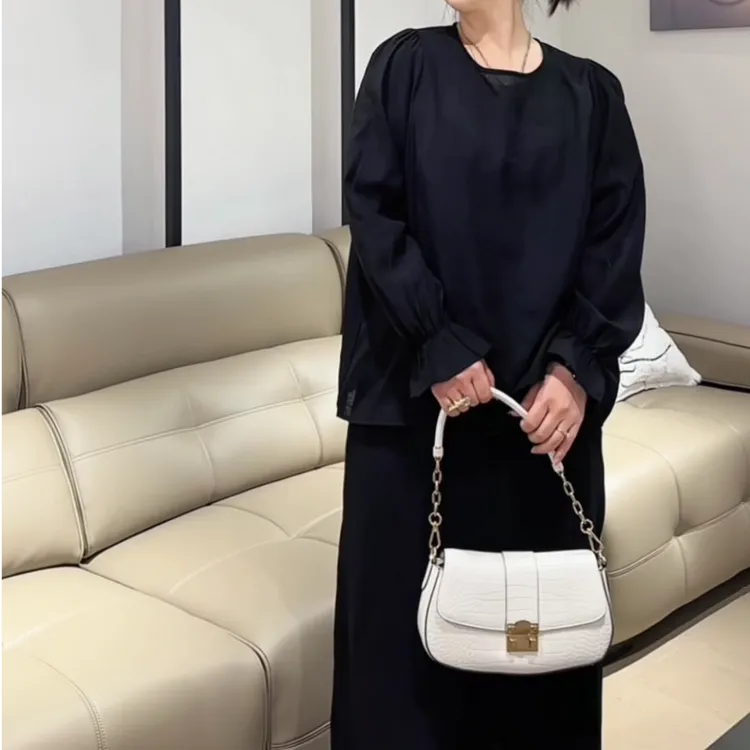 长袖极简慵懒时尚轻奢设计感休闲显瘦气质套装