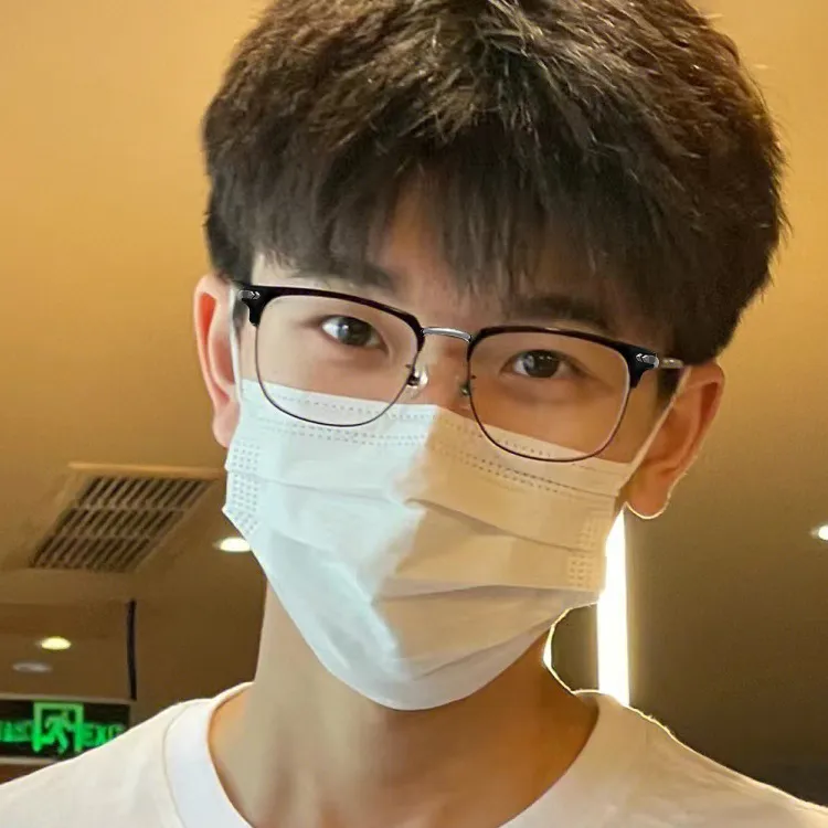 VUOVEE-半方框近视眼镜框女防蓝光半框有度数眉毛框架平光镜男