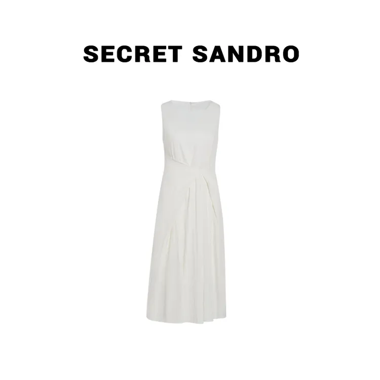 【白茶】【Secret Sandro】鸥小柒 连衣裙 L55287045Q
