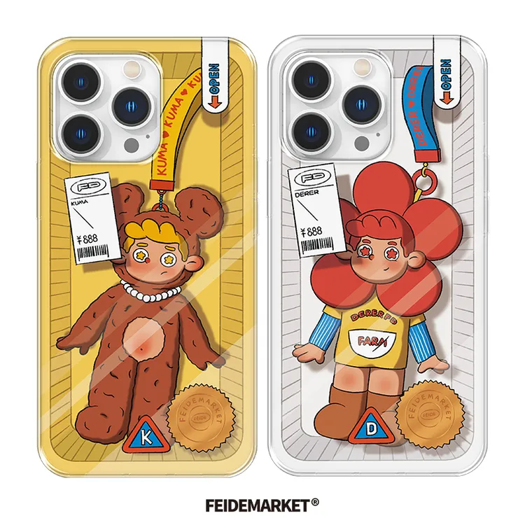 FeiDe Market 主理人合作-IP吊卡-适用苹果iPhone13-17手机壳