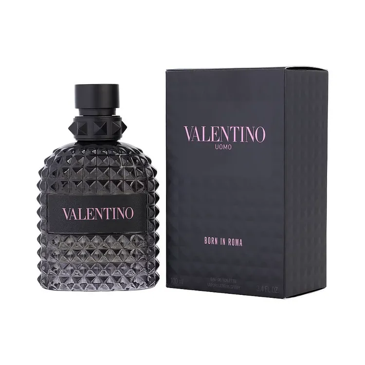 Valentino/华伦天奴罗马人男士淡香水EDT皮革调50ml 节日生日礼物