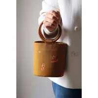 「财神包」新中式轻奢日常百搭复古水桶包复古时尚设计感简约包    