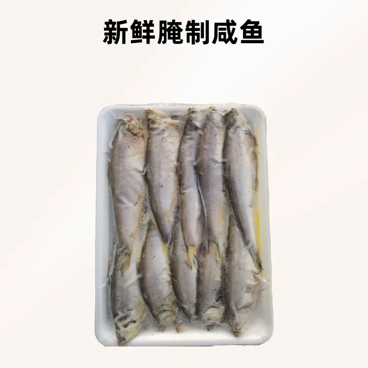 胶东一卤鲜 4成淡干 毛扣鱼500g/盒（20-23条/斤）3斤包邮