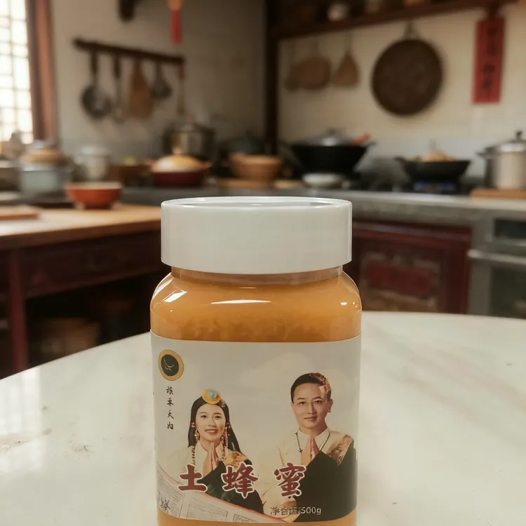 【雅卓夫妇粉丝福利】2瓶•农家纯正天然结晶土蜂蜜山花成熟原蜜