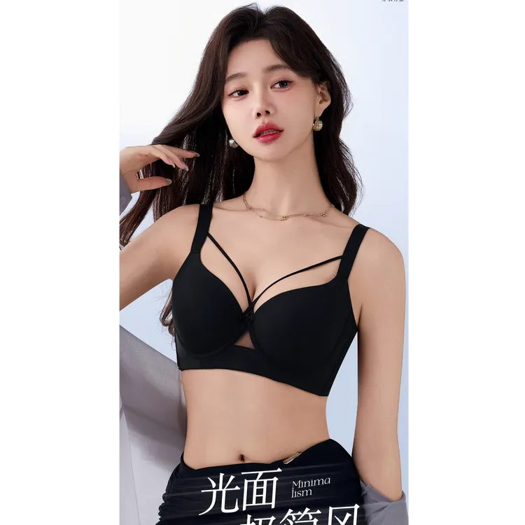 娜姿俪2025新款胖MM大胸显小薄杯收侧副乳文胸3301