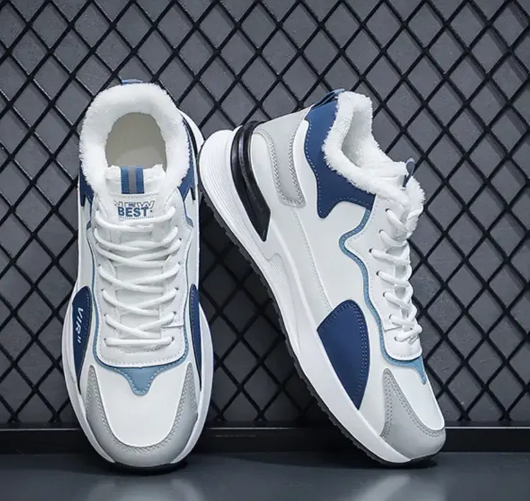 品牌断码2025新款男鞋运动休闲百搭秋冬保暖防滑软底时尚跑步鞋