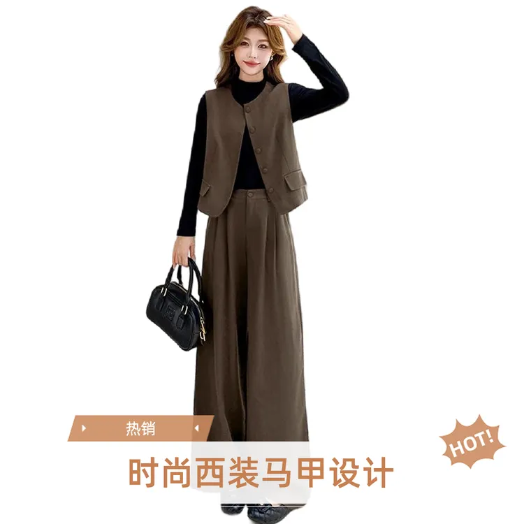 套装休闲风时尚套装显瘦轻熟风连衣裙老钱风西装时尚春秋气质洋气