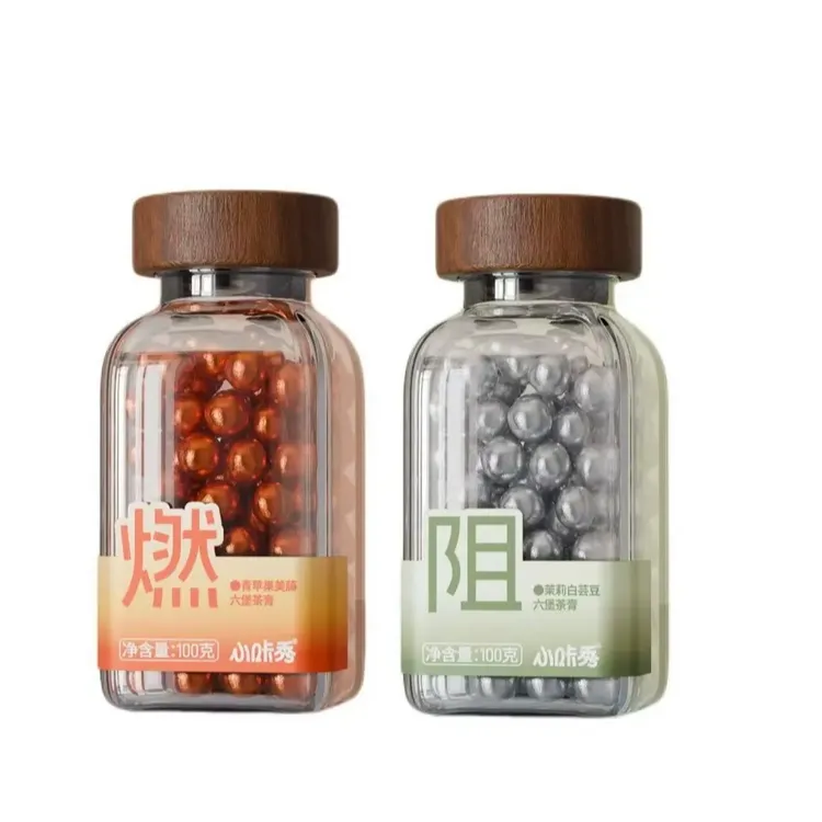 【好茶推荐】青苹果美藤六堡茶膏100g/盒装小咔秀便携茶膏  L11商品图