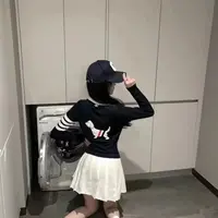 【新款小狗】新款气质休闲小狗针织开衫