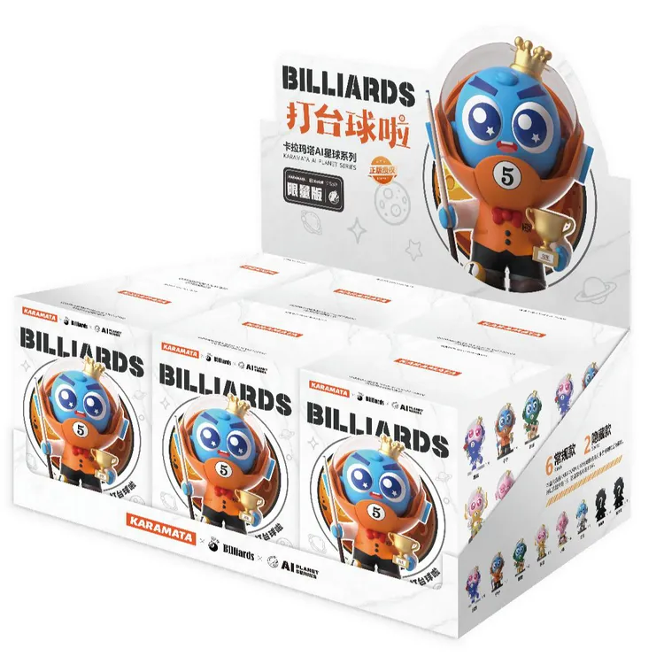 AI星球系列潮玩-盲盒整套6个