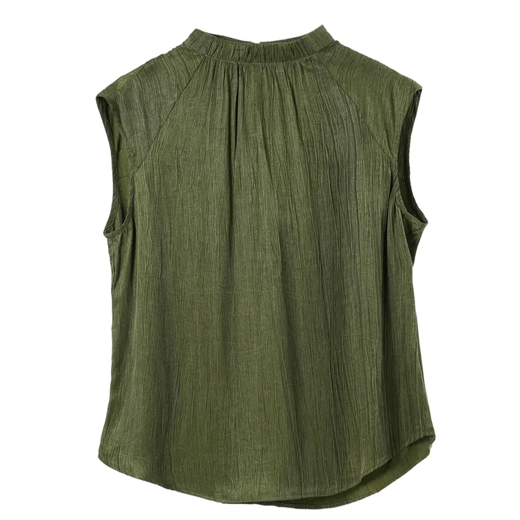 素白铜氨丝套头上衣SB2506CS01750