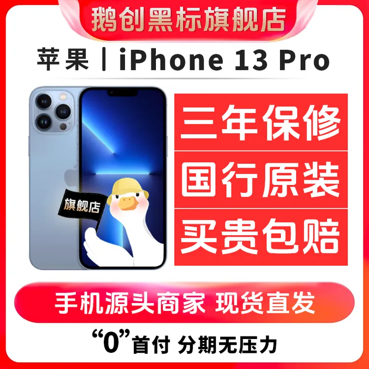 95新 Apple/苹果 靓机苹果13Pro双卡5G 二手手机电池100