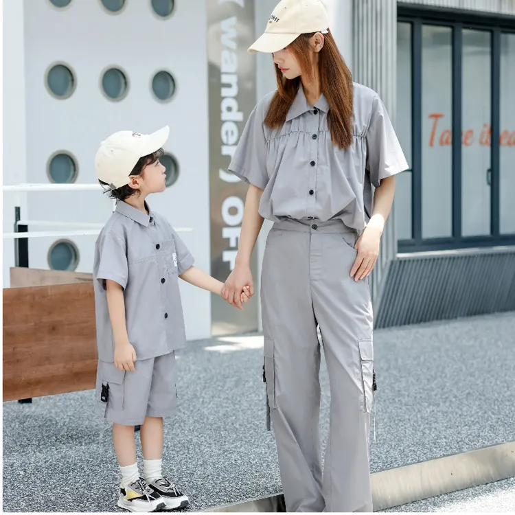 直播间福利拍1套赠1套(尺寸要求写订单备注)工装母子亲子装