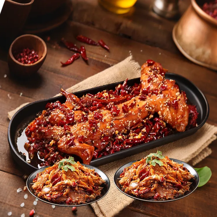 四川手撕兔麻辣五香口味传统特产真空包装开袋即食