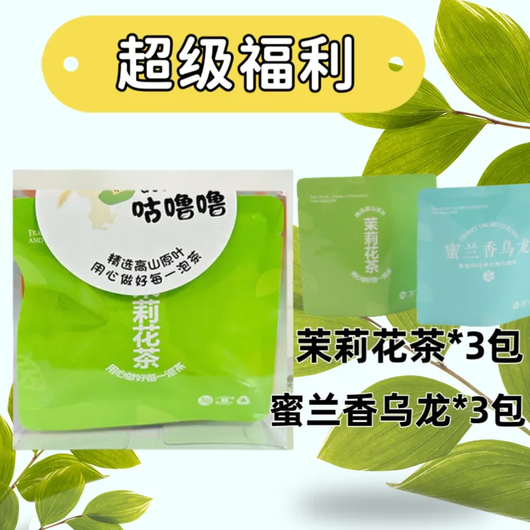 茉莉蜜兰茶组合装独立包装冷泡热泡茶包冷泡茉莉花茶绿茶夏季