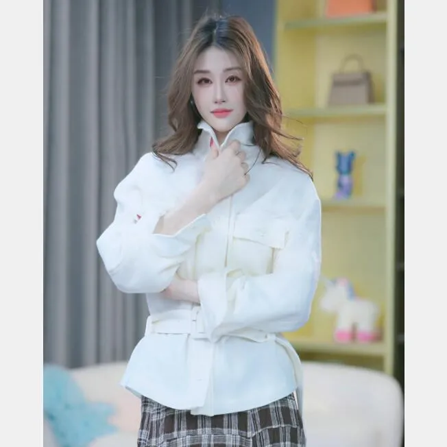 【老板娘衣橱】气质原创时尚女士秋季百搭羊毛外套 251040