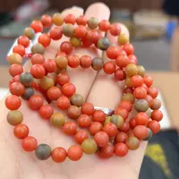 石惑珠宝~南红圆珠6+mm项链~多样性发一