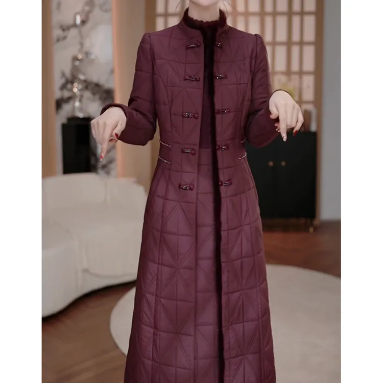 念寻两件套显瘦冬季套头款常规中腰连衣裙长袖加厚时尚秋冬冬装