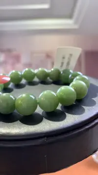 【闪购商品】和田玉手串未镶嵌碧玉粉青单圈