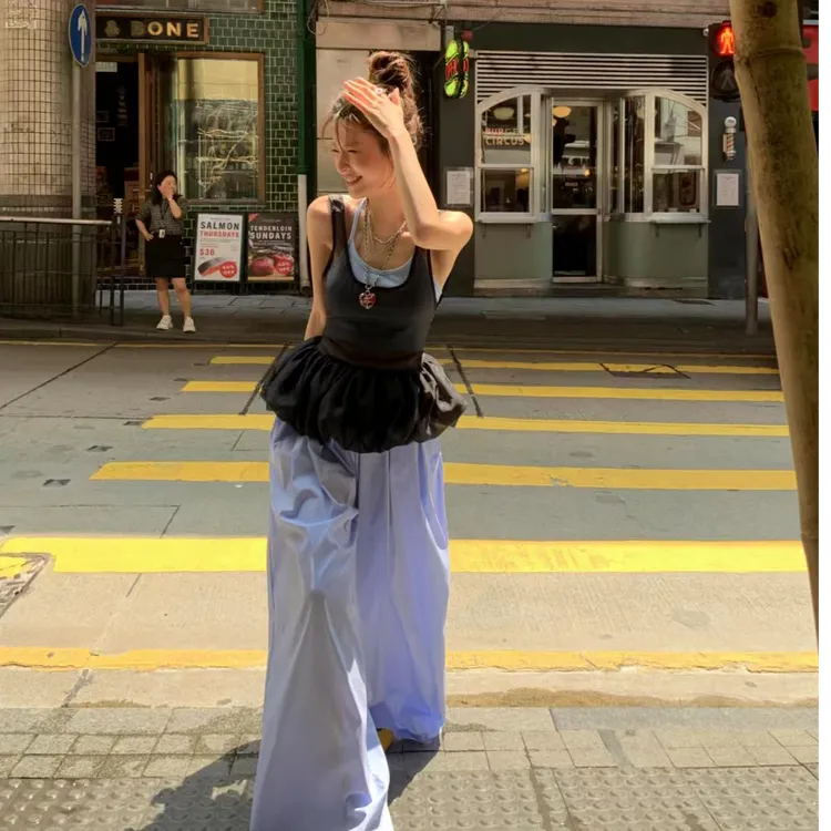 2025夏季新款时尚打底吊带背心气质显瘦性感辣妹外穿洋气休闲百搭